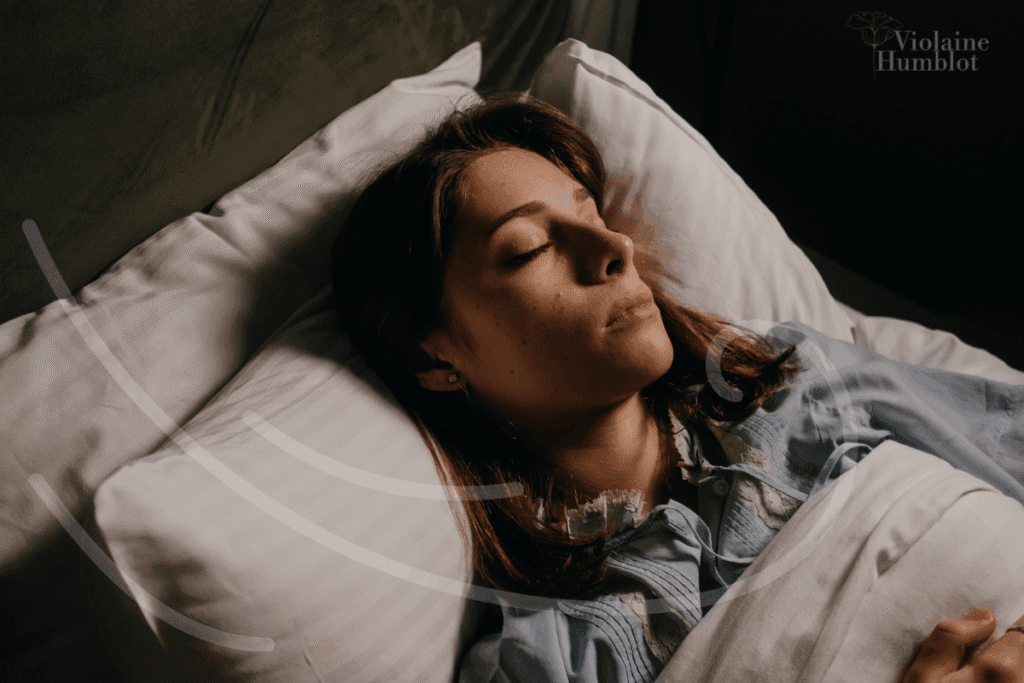 femme qui dort